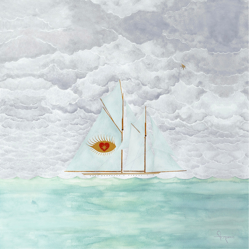 
                  
                    Load image into Gallery viewer, Stormy Sea Neckerchief
                  
                